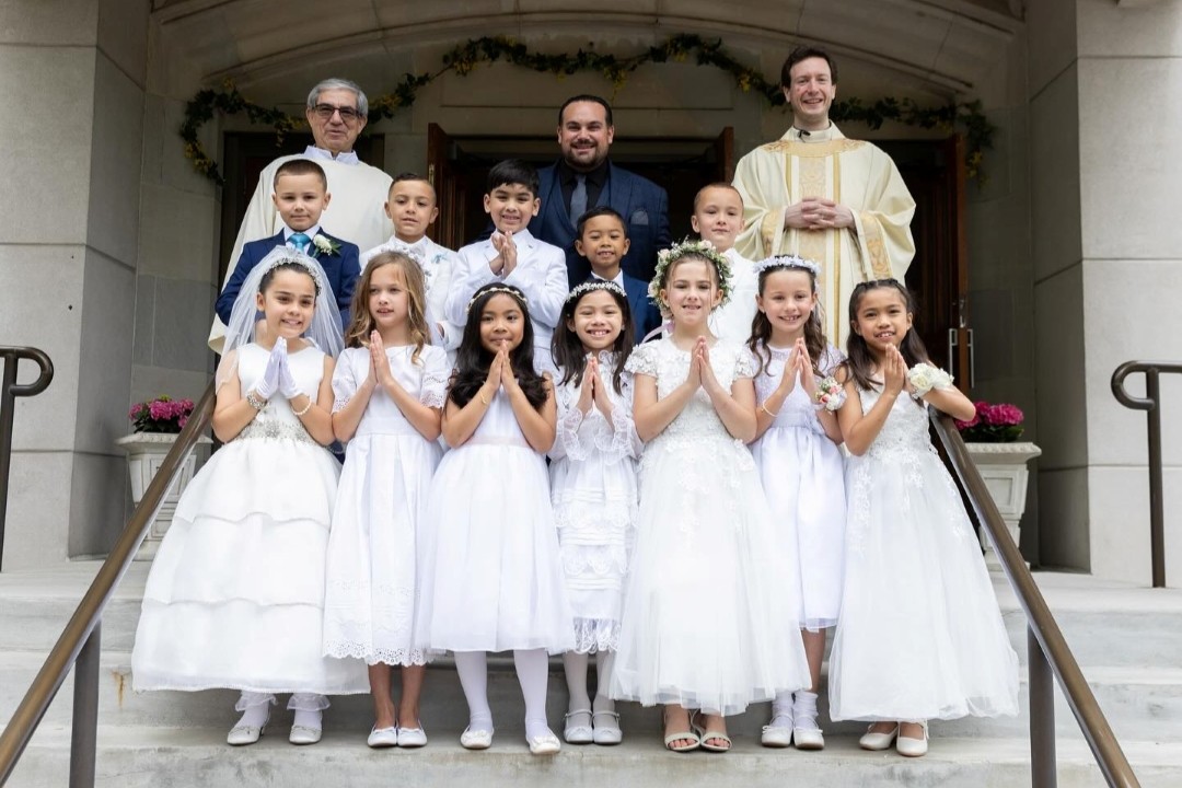 First communicants St Joseph School Oradell NJ