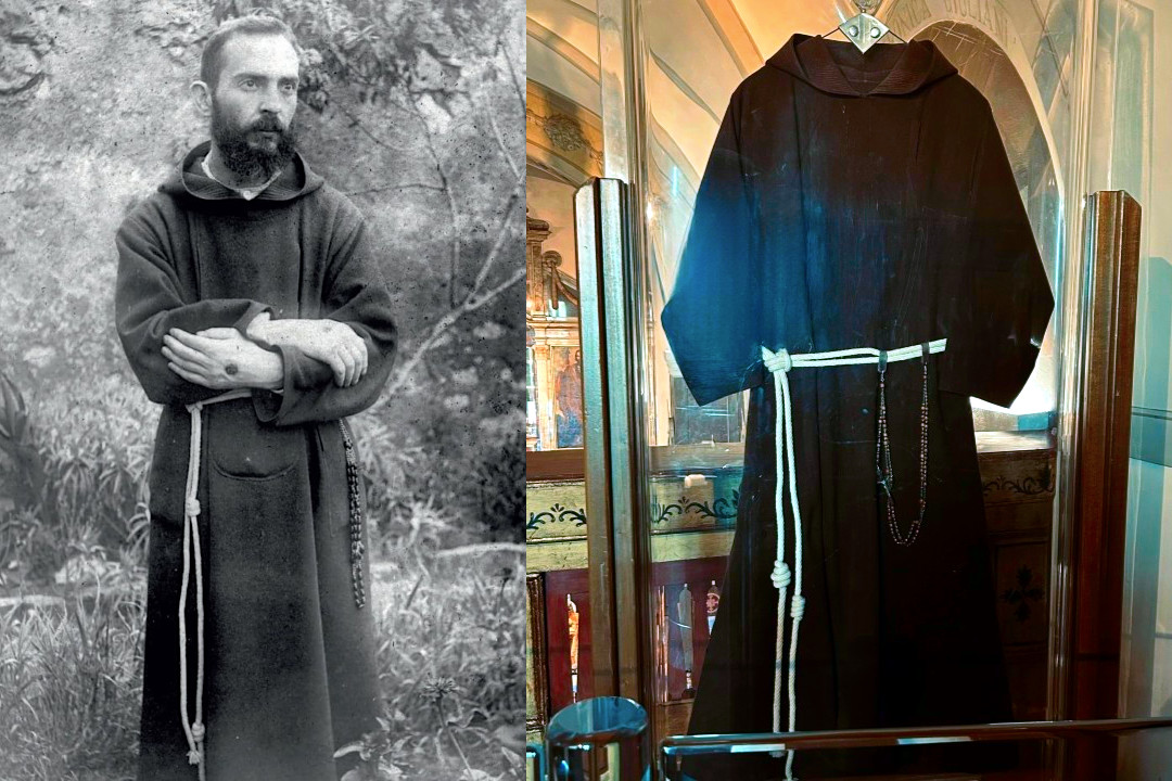 Padre Pio and his habit