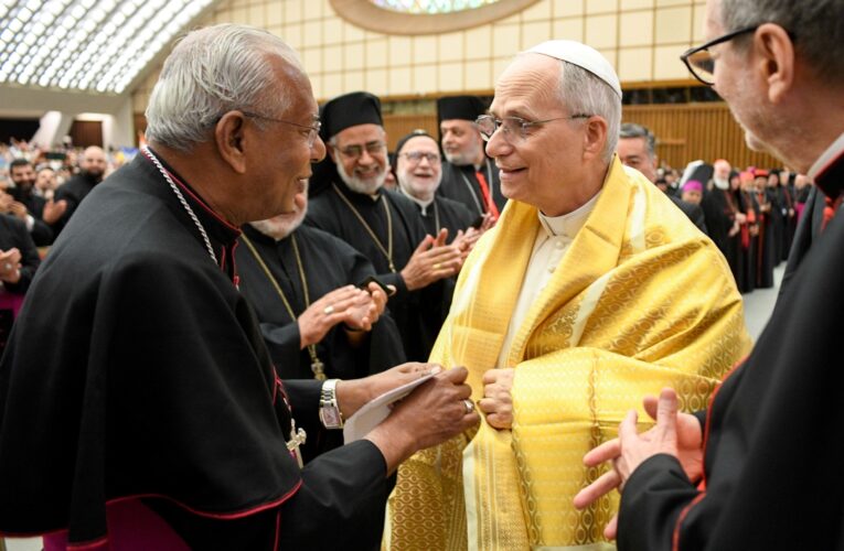 In Jubilee meeting with Eastern Catholics, pope pledges to be peacemaker