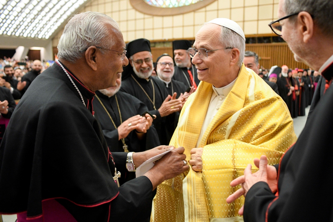 Pope Leo XIV Jubilie meeting with Eastern rite Catholics