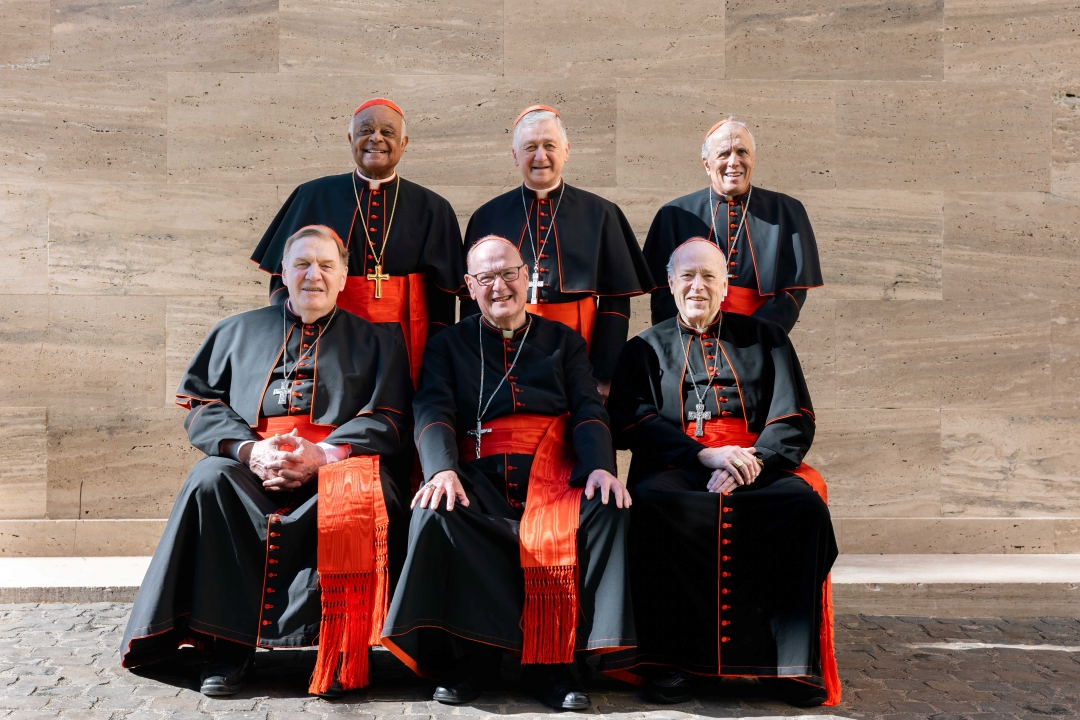 US Cardinals pose for picture pre-conclave
