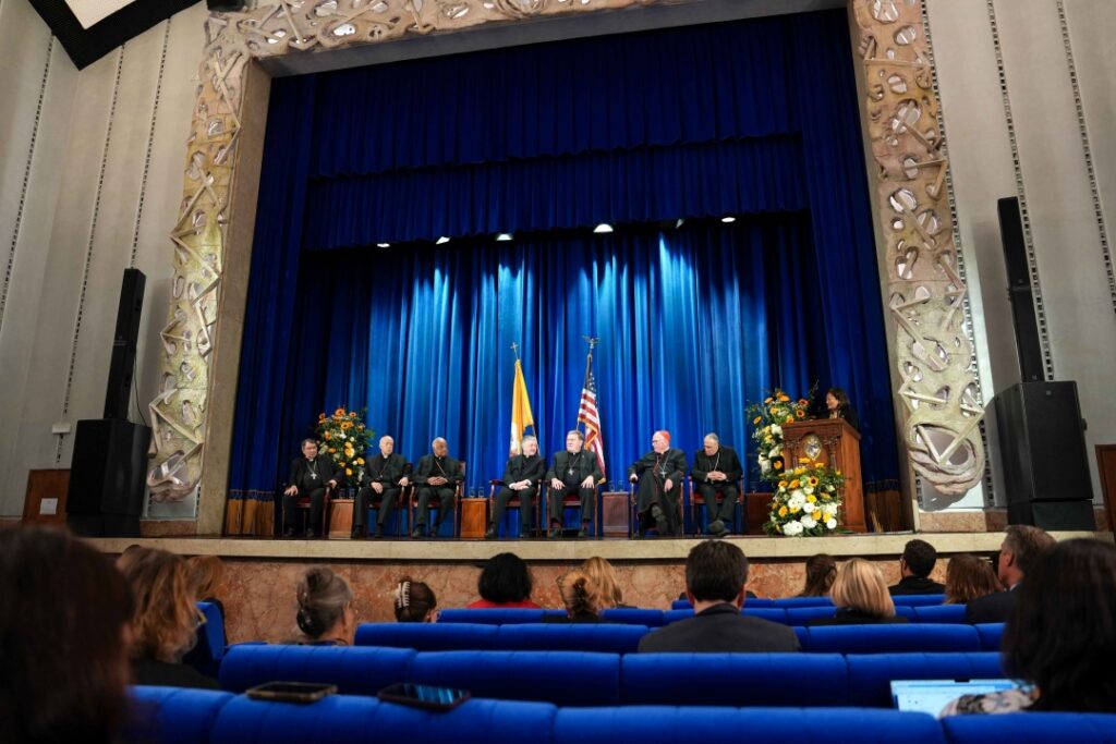 US Cardinals press conference about Pope Leo XIV