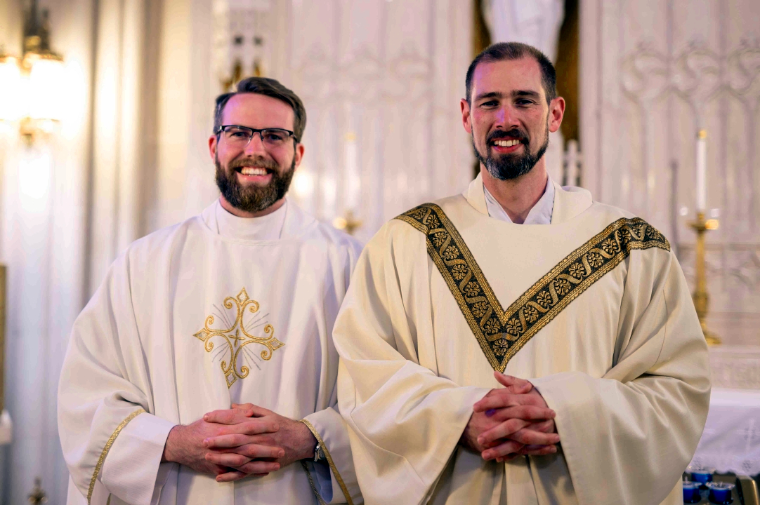 Father Robert Bollinger and Father Michael Bollinger