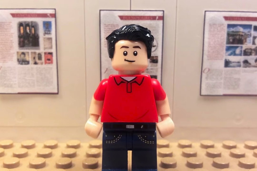 Still from fan-made Carlo Acutis Lego film