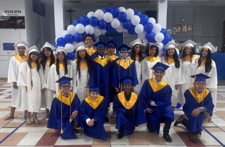 Sights & Sounds: Catholic schools celebrate 8th grade graduations