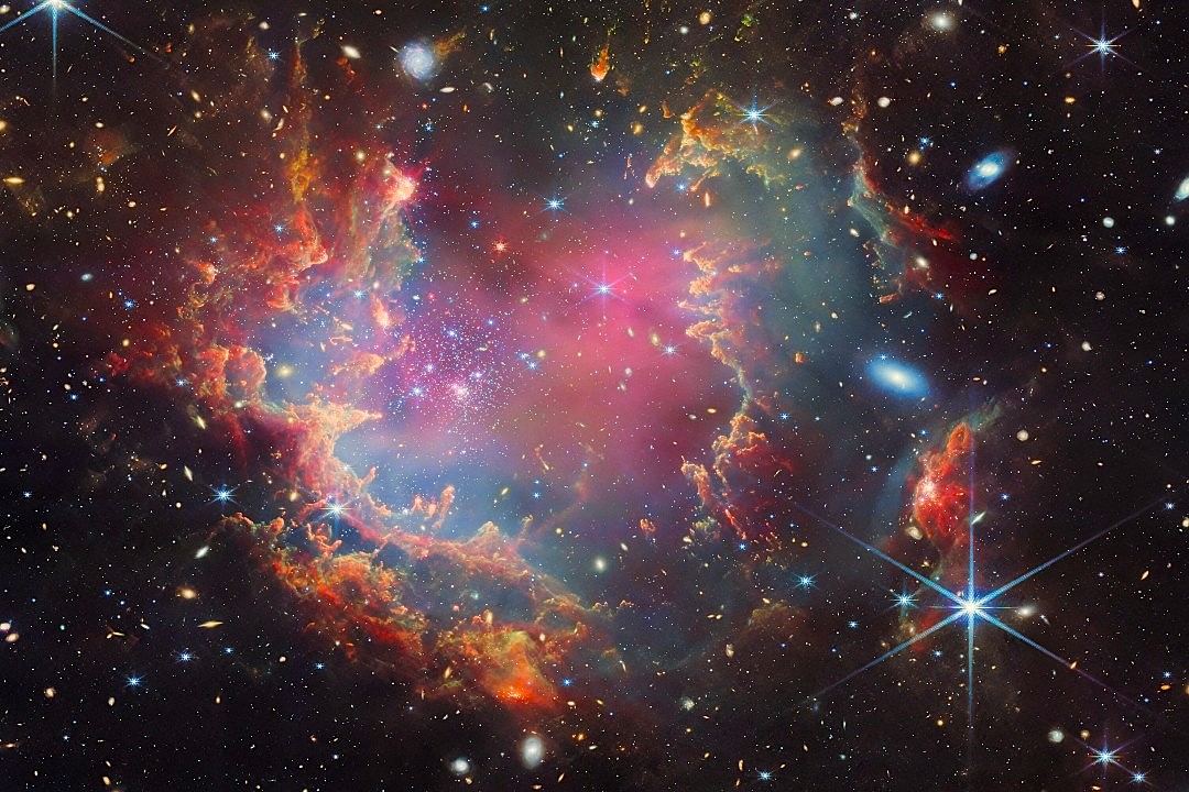 james webb space telescope NGC 602 star cluster