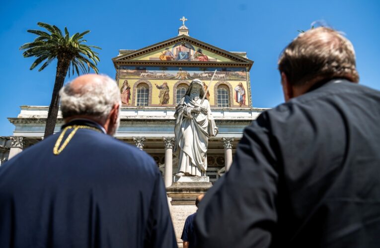 Cardinal Tobin and Archbishop Elpidophoros begin ecumenical pilgrimage (Photos)