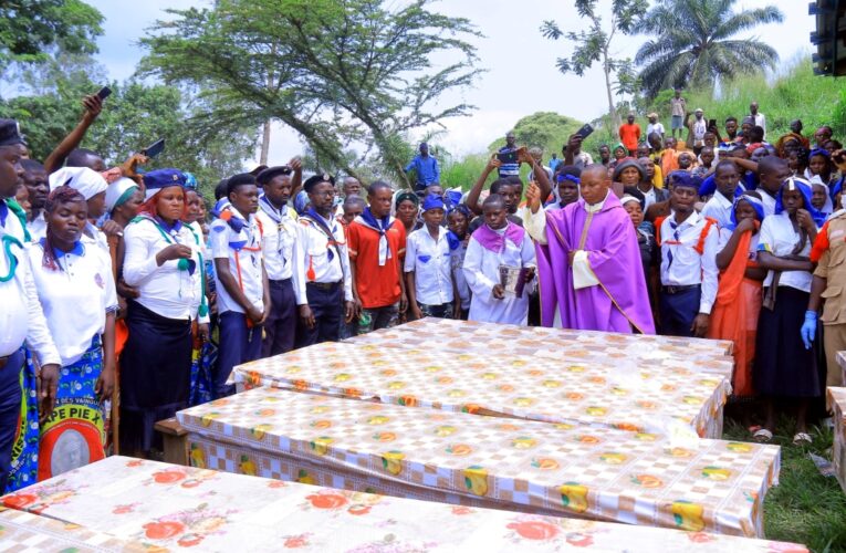 Massacre in Congolese Catholic church leaves 43 dead