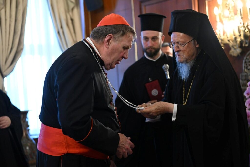 Cardinal Tobin and Patriarch Bartholomew