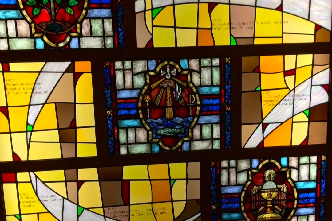 St Vincents Hospital window