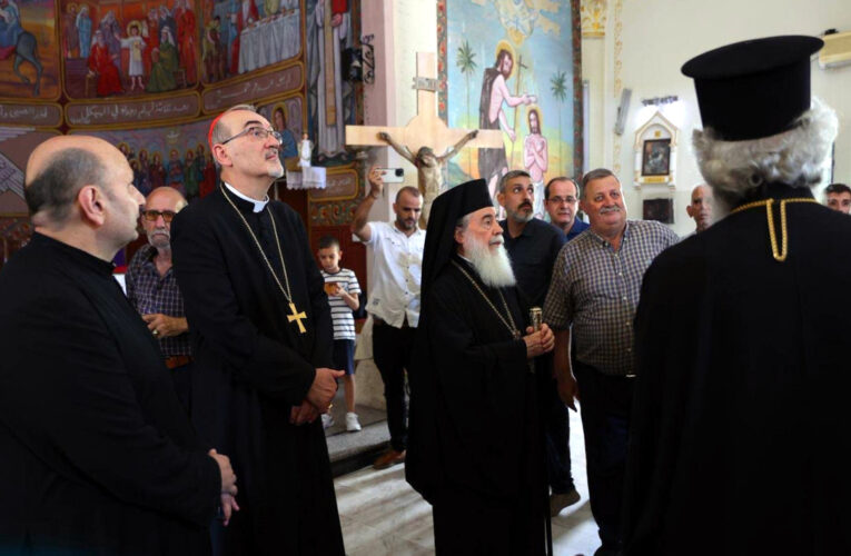 Patriarchs visit Gaza as parishioners feel horror, desperation