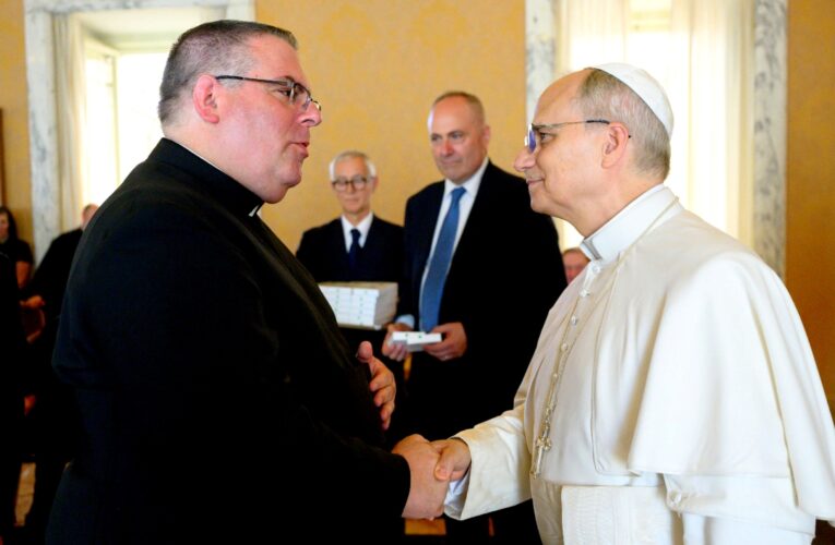 Priest recalls historic meeting with Pope Leo XIV