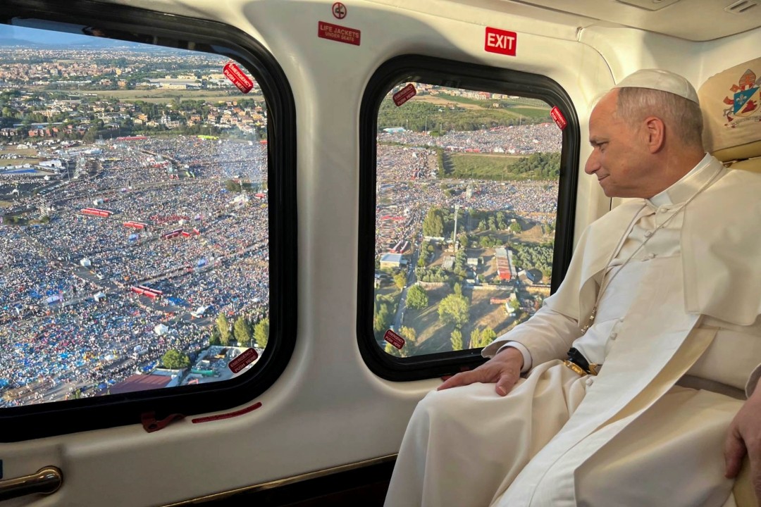 Pope helicopter Jubilee of Youth