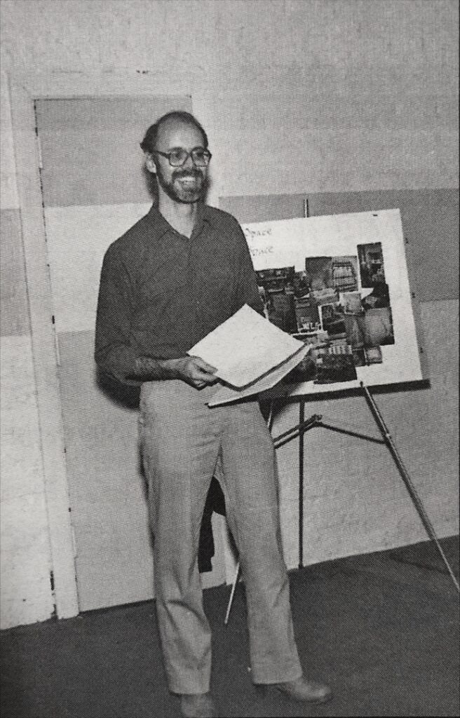 Art teacher Greg Studerus at St. Aloysius High School.