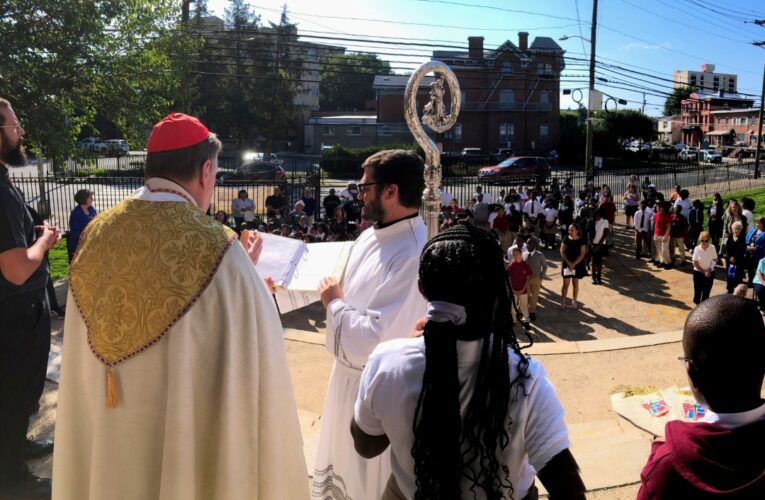 Sights & Sounds: Cardinal Tobin blesses relocated Sacred Heart School