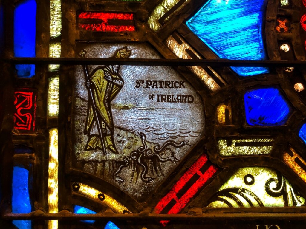 St Joseph the Carpenter window detail