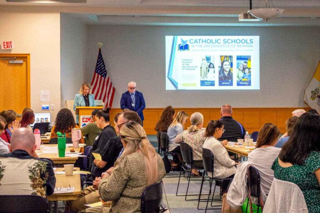 new teacher orientation at center