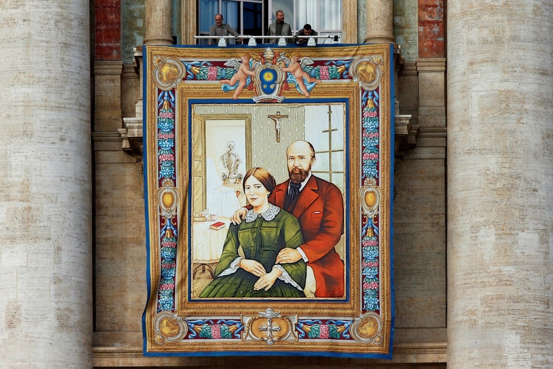 Canonization of Louis and Marie Zelie Guerin Martin in 2015