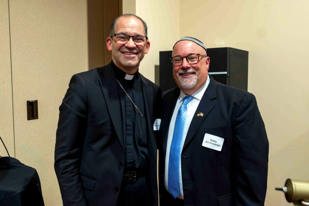 DB - Bishop Saporito and Rabbi Friedman