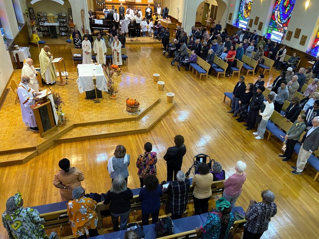 BCHM - Black Catholic Hist Mass St Anastasia From Above