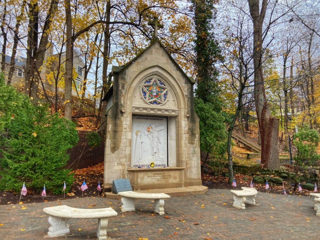 SAP - WWII memorial at Saint Aloysius Parish