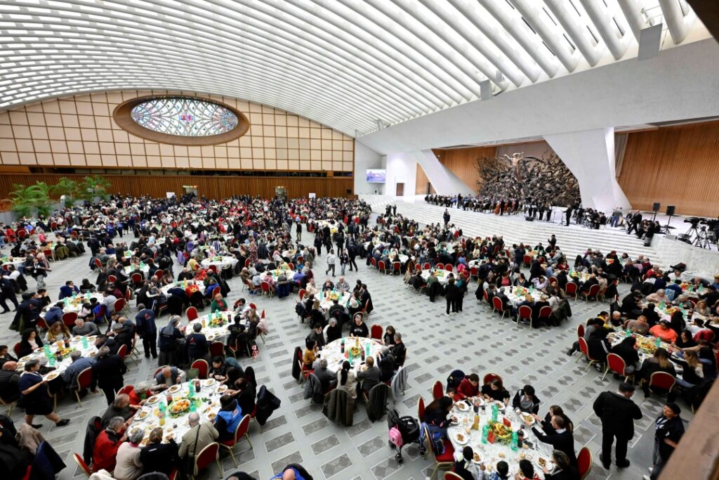 Jubilee of the Poor lunch