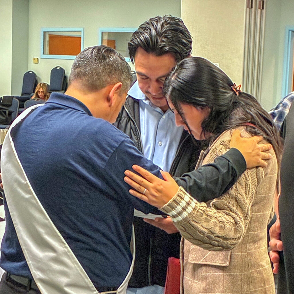 God Chose Me for You Marriage Retreat Day - Deacon blessing couple