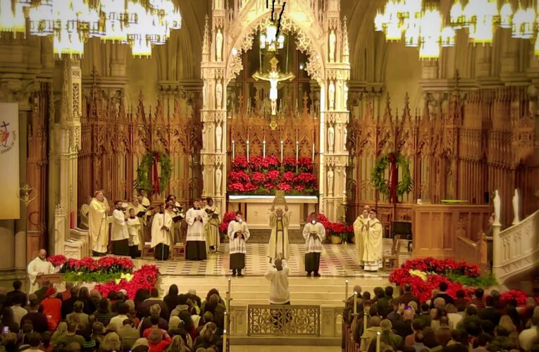 Cardinal Tobin speaks of hope and peace at Christmas Midnight Mass