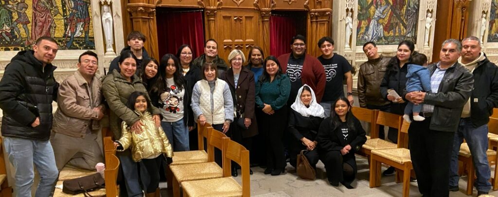 Catechists from St Francis Hackensack with families