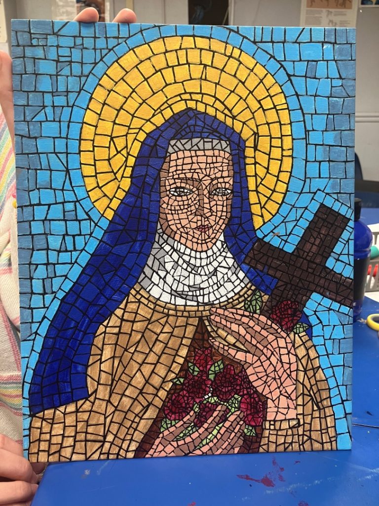 CSE - St Mary HS - Rutherford - Student artworks 3 - Mary McElroy