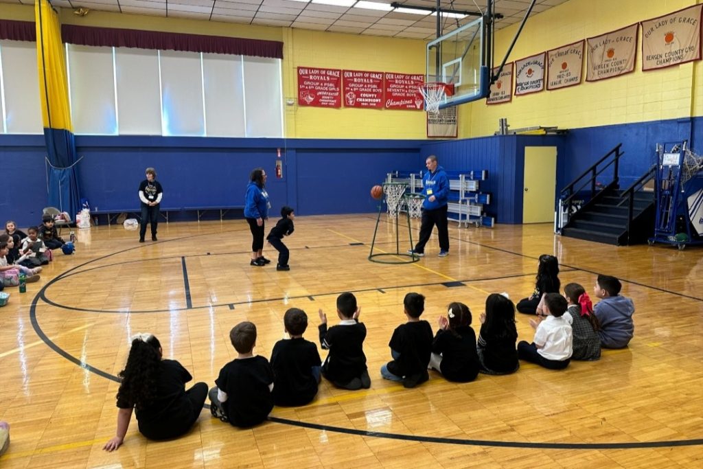 CSW - Acad of Our Lady of Grace - Fairview - Foul shot contest - Jaclyn Pilat