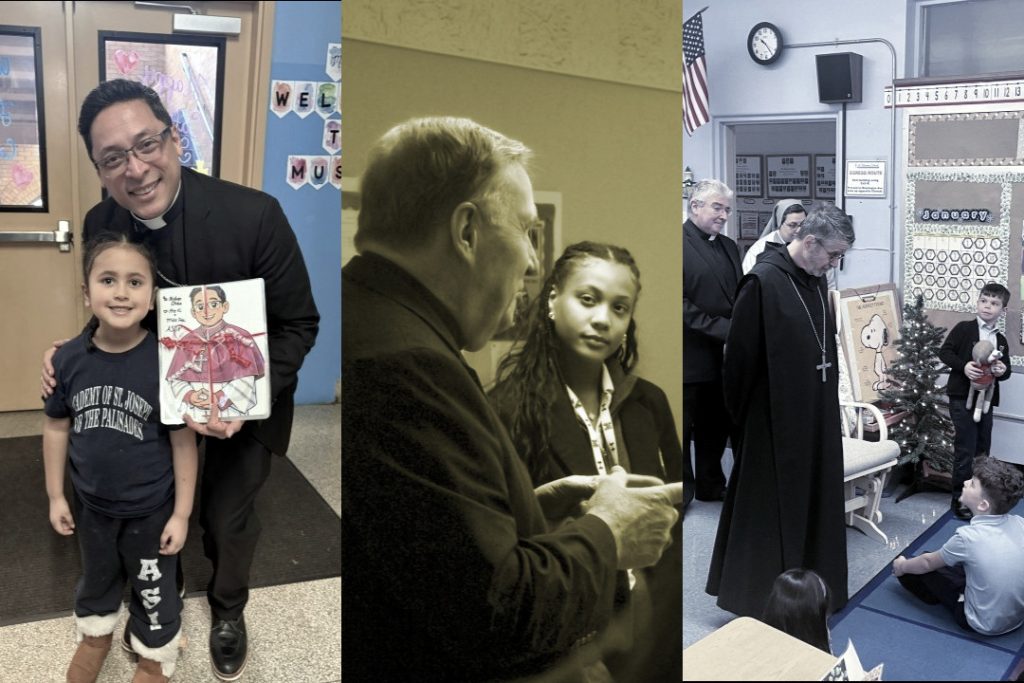 CSW - Cardinal Tobin and Auxiliary bishops visit schools