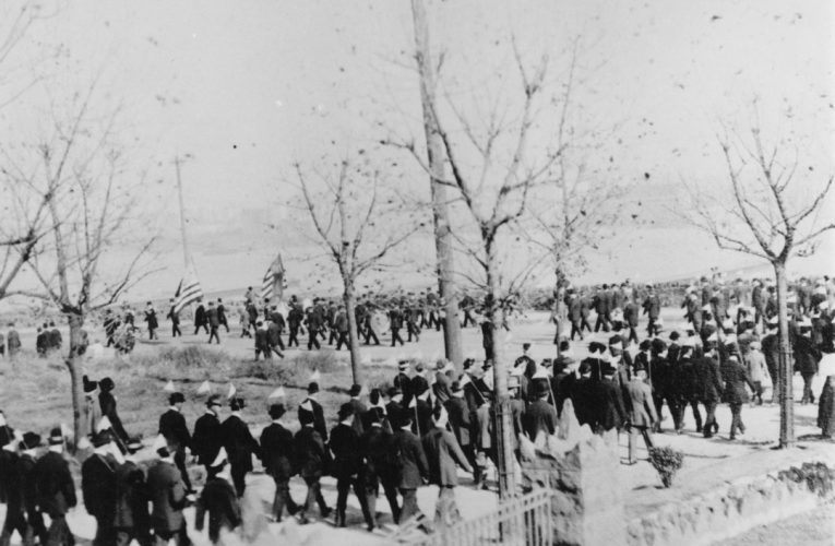 From the Archives: Holy Name Parade in Weehawken, 1910