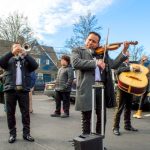 Montclair Three Kings parade - band playing