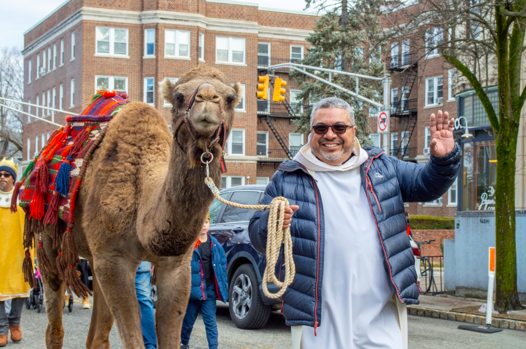 Montclair - Camel on parade