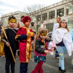 Montclair Three Kings Parade - Kids in costume in parade