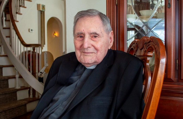 At 104, oldest priest in the archdiocese shares his wisdom (Video)