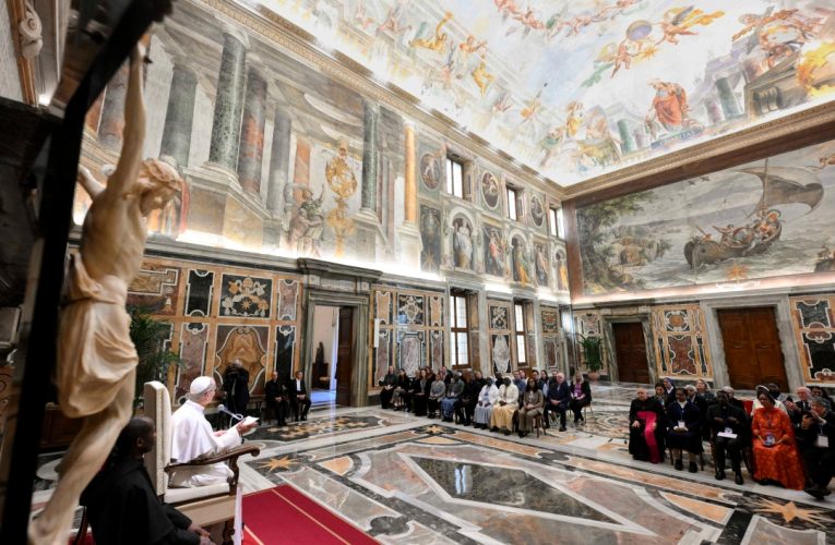 Pope says more must be done to protect children worldwide