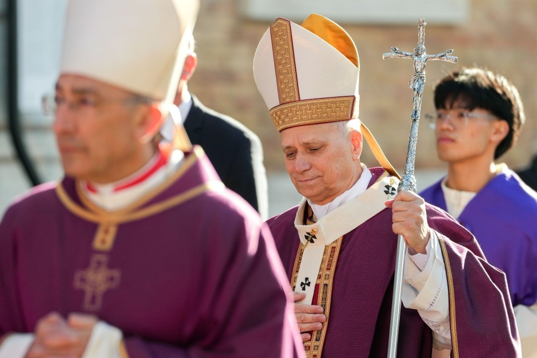 Pope Leo on Feb 22 2026