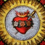 All Saints Church Missouri - Sacred Heart Window