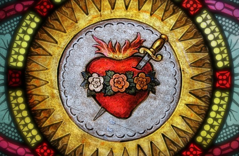 All Saints Church Missouri - Sacred Heart Window