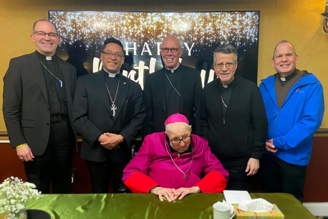 BM Party - Auxiliary Bishops with Bishop Marconi