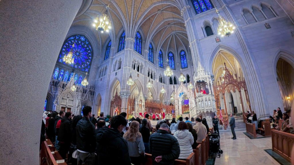 PS26 - Wide shot of Cathedral Palm Sunday 2026