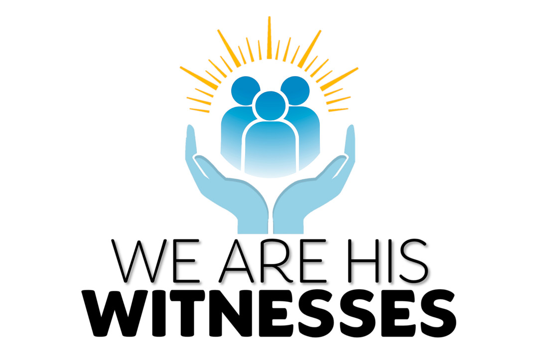 We Are His Witnesses Logo - VERT
