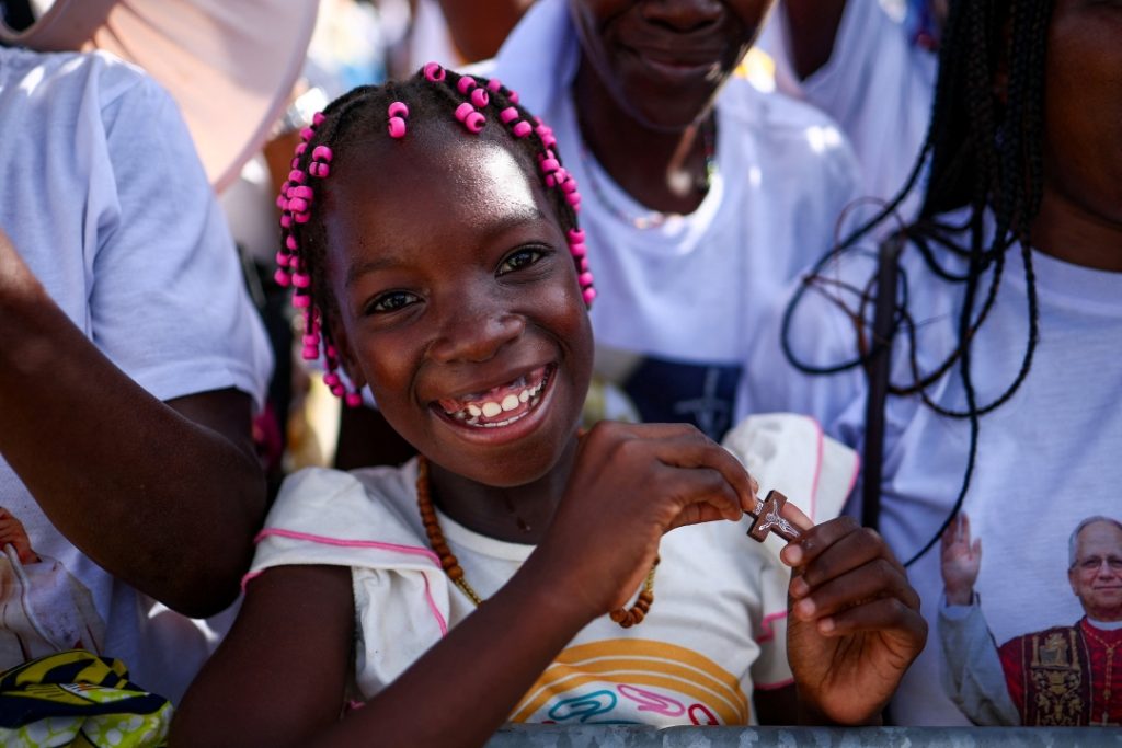 PTA - Girl with Rosary at Mama Maxima Sanctuary