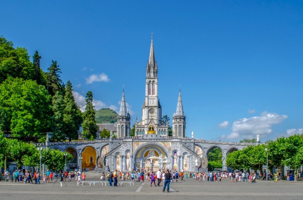 Basilica of Our Lady of Lourdes, Lourdes, France