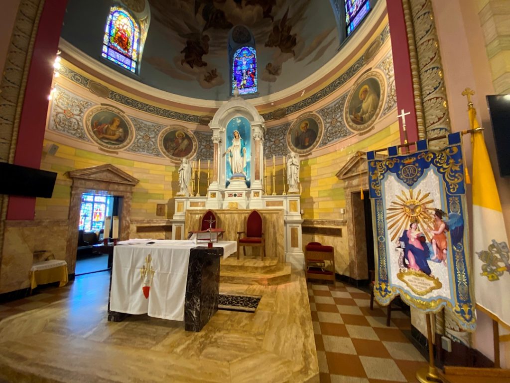 OLGP - Our Lady of Grace Church interior 3