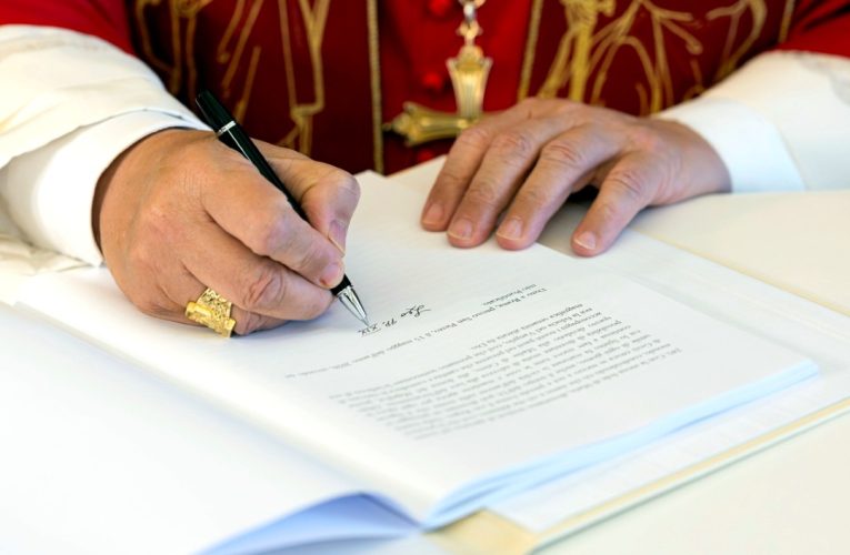 Pope Leo signs encyclical Magnifica Humanitas 1080