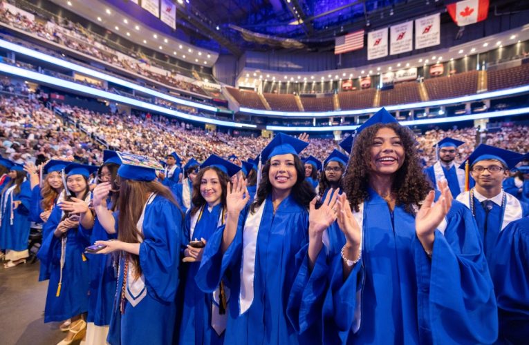 UG26 - Seton Hall University graduates celebrate at commencement