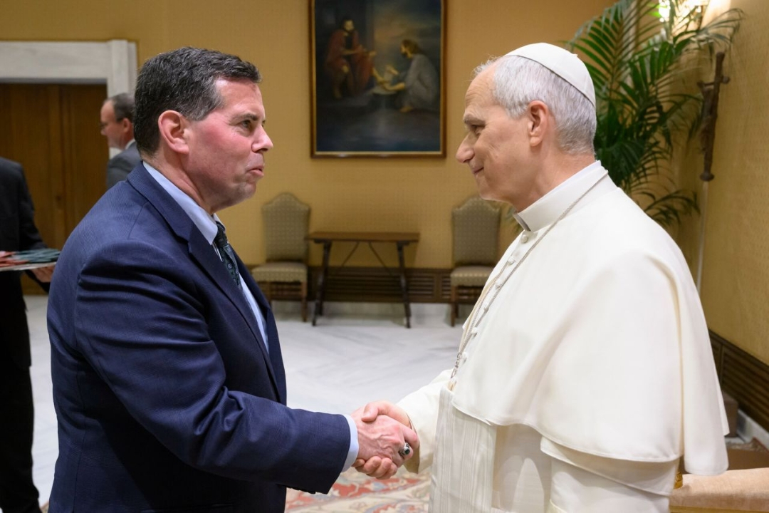 Dr Senese and Pope Leo